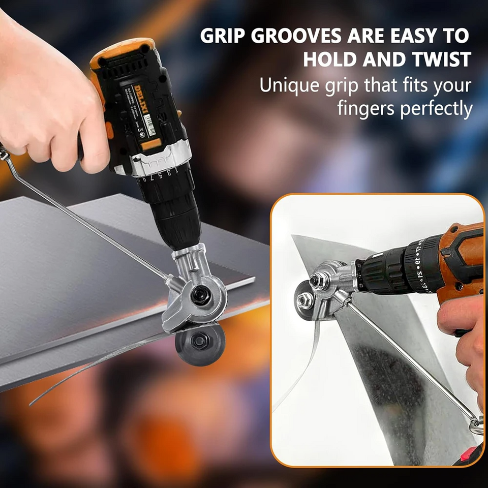 👷‍♂️😱 CORTADORA DE CALAMINAS Y LAMINAS DE METAL Y ALUMINIO✅