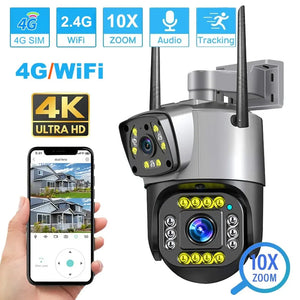 🎥📸 CAMARA INTELIGENTE FULL HD V380🔥- GIRO AUTOMATICO Y SENSOR DE MOVIMIENTO🏃‍♂️👁👀