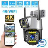 🎥📸 CAMARA INTELIGENTE FULL HD V380🔥- GIRO AUTOMATICO Y SENSOR DE MOVIMIENTO🏃‍♂️👁👀