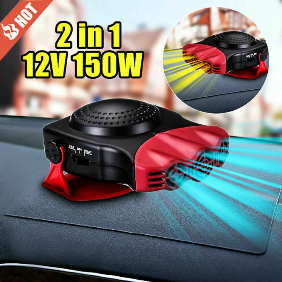 😱🔥CALEFACTOR DE AUTO DE 200W 🚗- CALOR RAPIDO Y EFICIENTE PARA EL INVIERNO🥵