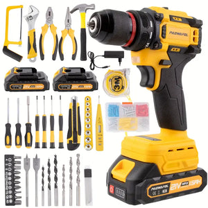 👷‍♂️TALADRO PERCUTOR /ATORNILLADOR + SET 32 PIEZAS  😱😱