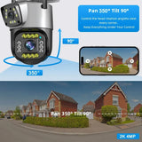 🎥📸 CAMARA INTELIGENTE FULL HD V380🔥- GIRO AUTOMATICO Y SENSOR DE MOVIMIENTO🏃‍♂️👁👀