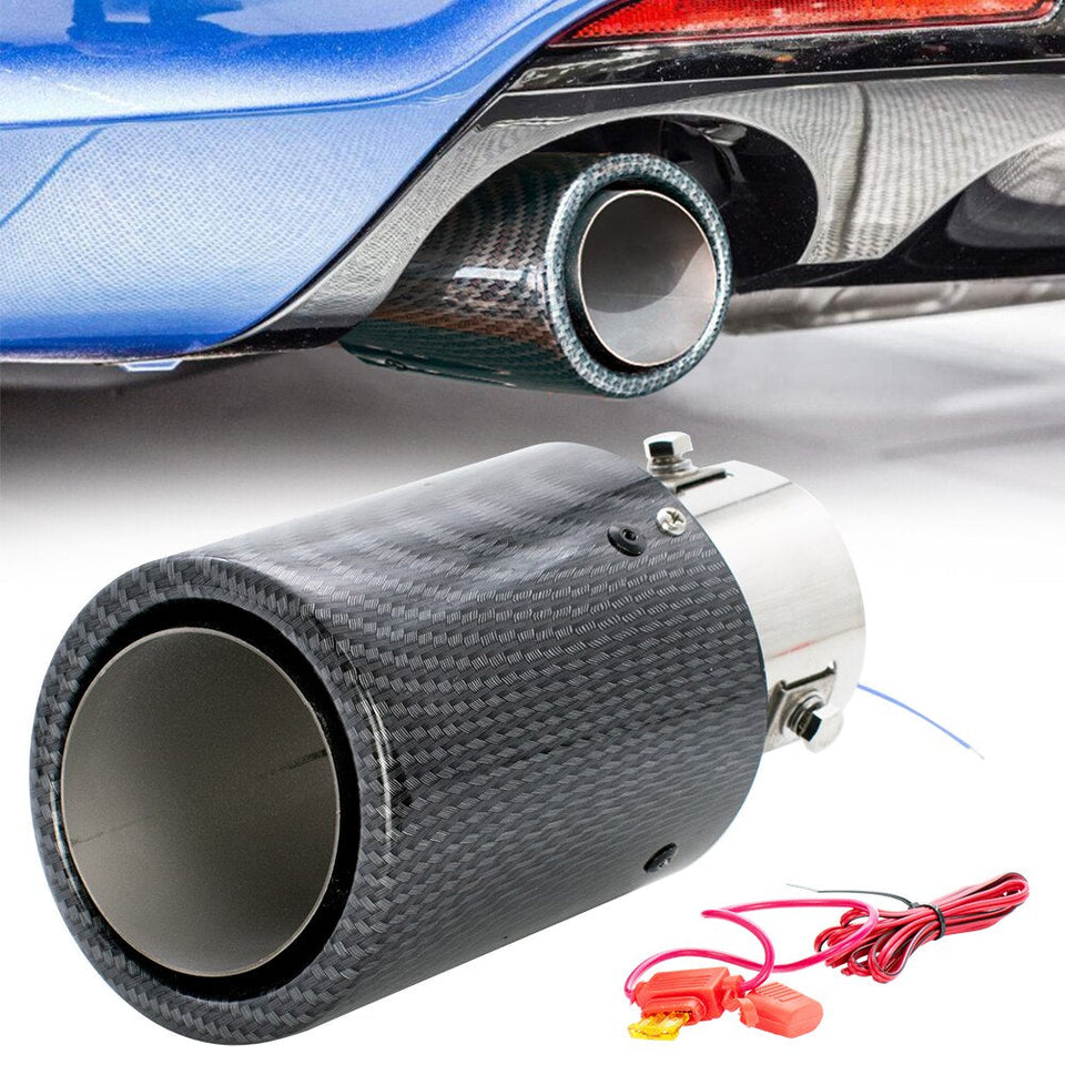 TUBO DE ESCAPE RACING LED PARA COCHE