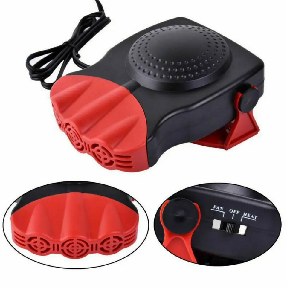 😱🔥CALEFACTOR DE AUTO DE 200W 🚗- CALOR RAPIDO Y EFICIENTE PARA EL INVIERNO🥵