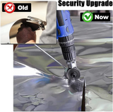 👷‍♂️😱 CORTADORA DE CALAMINAS Y LAMINAS DE METAL Y ALUMINIO✅