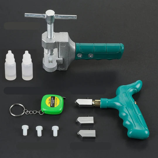 👷‍♀️SET DE CORTE PARA MAYOLICAS PORCELANATOS Y VIDRIO🤙👷‍♂️ (RODEL DE CORTE - CARBONO DE TUNGSTENO)