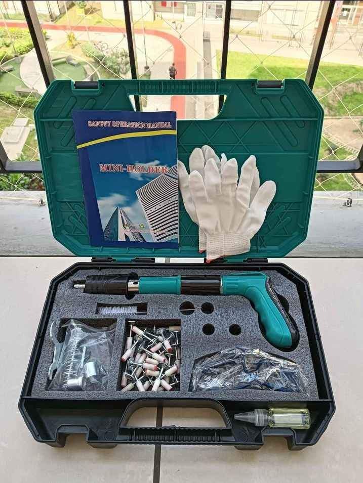 🔫 PISTOLA DE CLAVOS FULMINANTE DE PRESIÓN 🔥